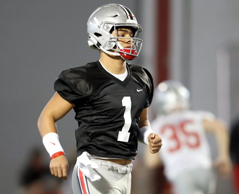 Justin Fields Ohio State footb